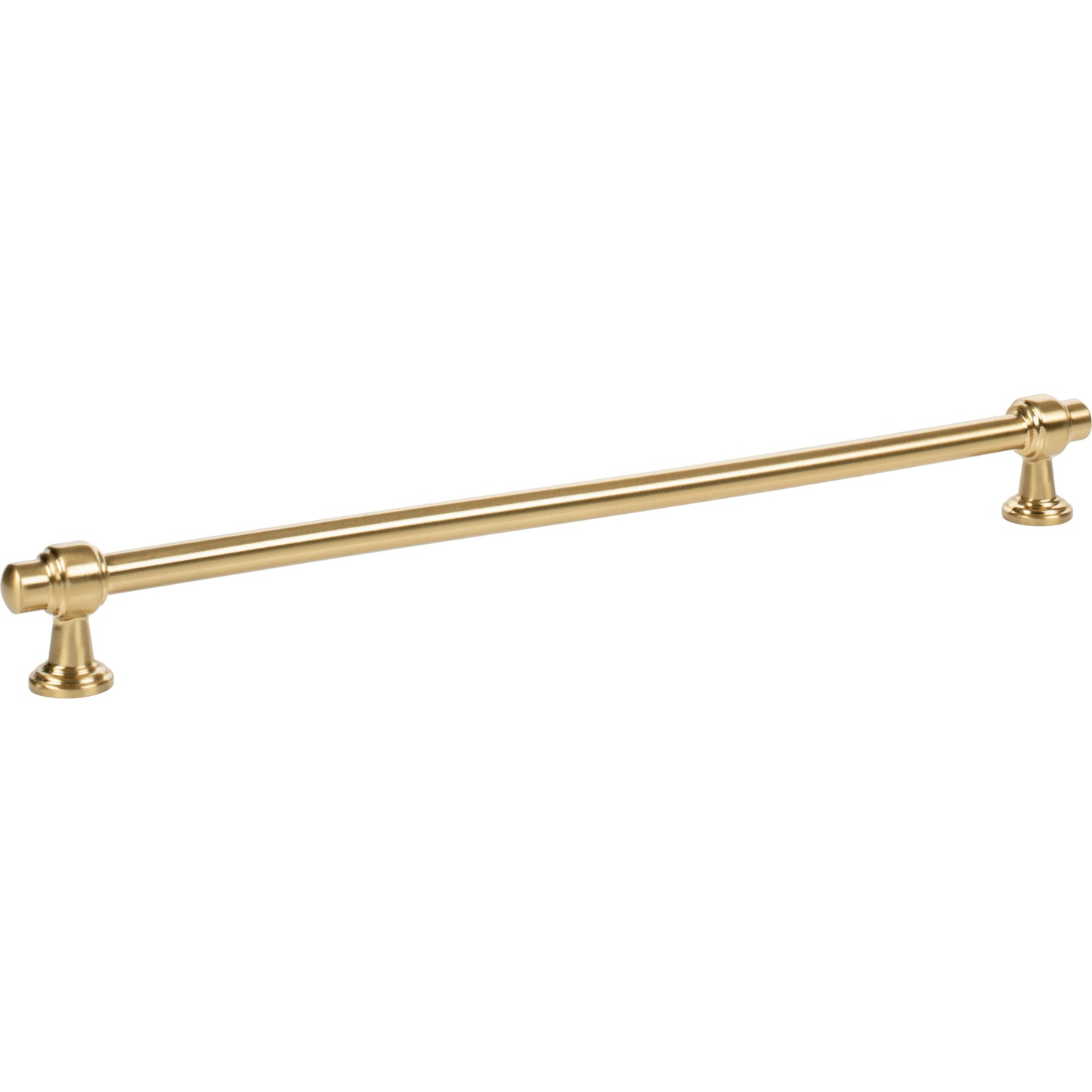 ATLAS 346-WB Bronte 11 5/16" Center to Center Bar Pull - Warm Brass