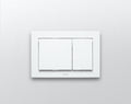 TOTO YT800#WH Push Plate - White