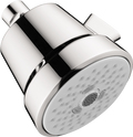 HANSGROHE 04928000 Club Showerhead 100 3-Jet, 1.5 GPM - Chrome