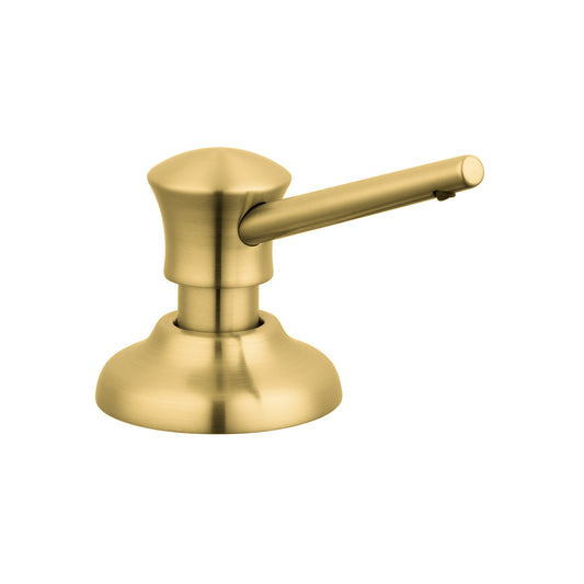 HANSGROHE 4540140 Soap Dispenser, Traditional in Brushed Bronze