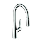 HANSGROHE 72813001 Talis S HighArc Kitchen Faucet, 2-Spray Pull-Down, 1.75 GPM - Chrome