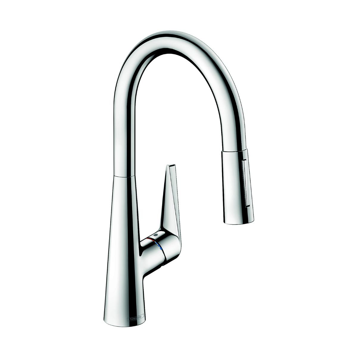 HANSGROHE 72813001 Talis S HighArc Kitchen Faucet, 2-Spray Pull-Down, 1.75 GPM - Chrome