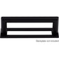 TOP KNOBS TK941BLK Kinney 3 3/4" Center to Center Bar Pull - Flat Black