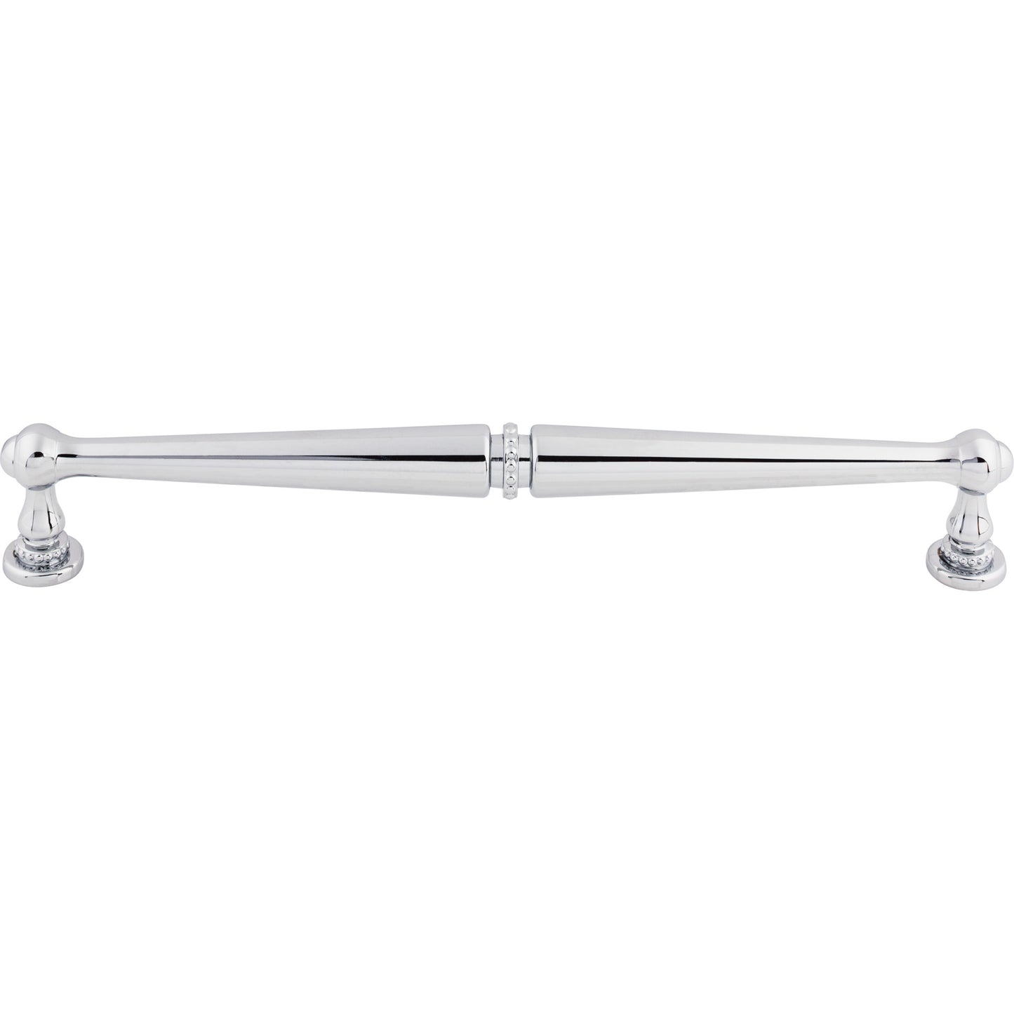 TOP KNOBS TK158PC Edwardian 12" Center to Center Appliance Pull , Polished Chrome