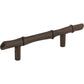 ATLAS 2231-R Bamboo 3" Center to Center Bar Pull - Rust