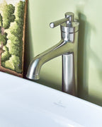 HANSGROHE 04772820 Joleena Single-Hole Faucet 230 with Pop-Up Drain, 1.2 GPM - Brushed Nickel