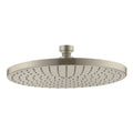 AXOR 28494821 Starck Showerhead 240 1-Jet, 2.5 GPM - Brushed Nickel