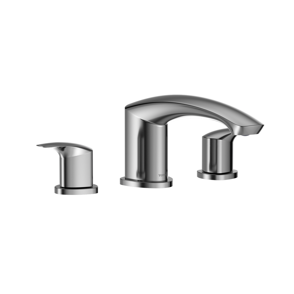 TOTO TBG09201U#CP Gm Two-Handle Deck-Mount Roman Tub Filler Trim - Polished Chrome
