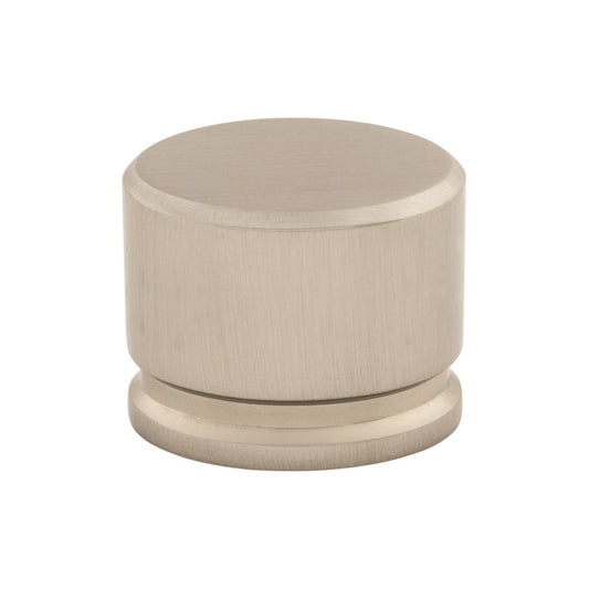 TOP KNOBS TK61BSN Oval 1 3/8" Length Oval Knob - Brushed Satin Nickel