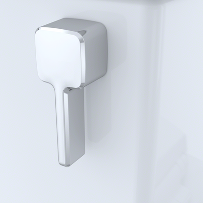 TOTO CST494CEMFRG#01 Connelly Two-Piece Elongated Dual-Max 1.28 And 0.9 Gpf Universal Height Toilet With Cefiontect And Right Lever - Cotton White