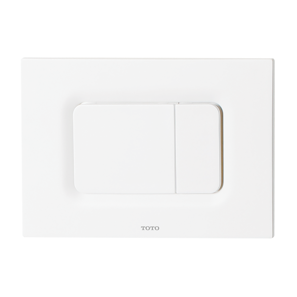 TOTO CWT449249CMFG#WH Sp Wall-Hung Square-Shape Toilet And Duofit In-Wall 1.28 And 0.9 Gpf Dual-Flush Tank System With Copper Supply- Cwt449249Cmfg#Wh - White Matte