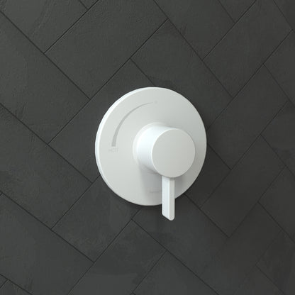 HANSGROHE 15739701 Ecostat S Pressure Balance Trim - Matte White