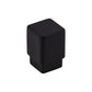 TOP KNOBS TK31BLK Tapered 3/4" Length Square Knob - Flat Black