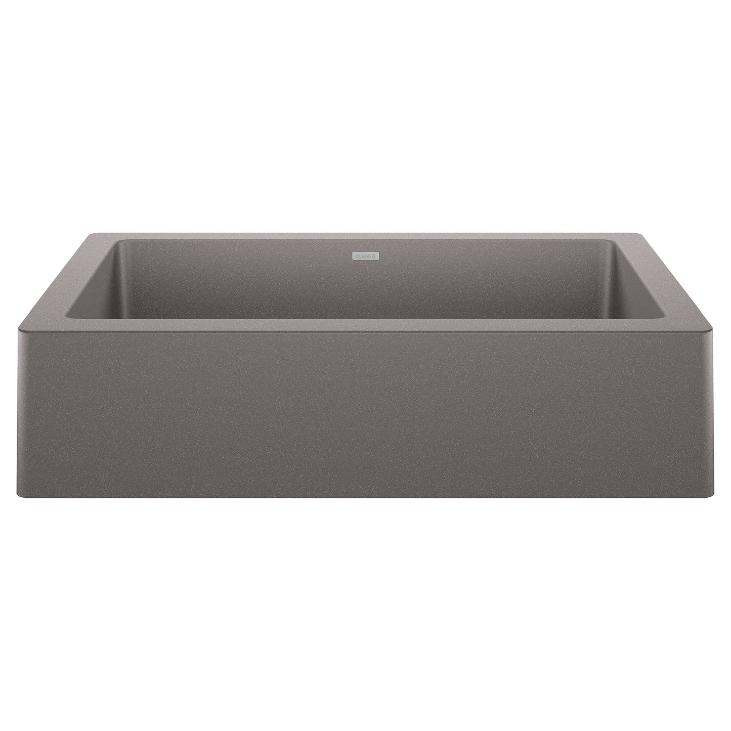 BLANCO 526540 Vintera Vintera SILGRANIT 30" Single Bowl Apron-Front Farmhouse Sink - Metallic Gray in Metallic Gray