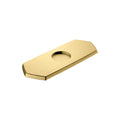 HANSGROHE 04819250 Locarno Base Plate for Single-Hole Faucets - Brushed Gold Optic