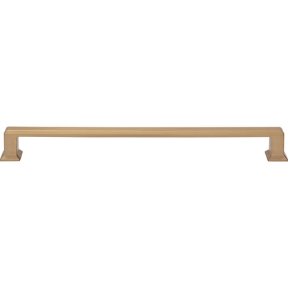 ATLAS A667-WB Sweetbriar Lane 8 13/16" Center to Center Bar Pull - Warm Brass