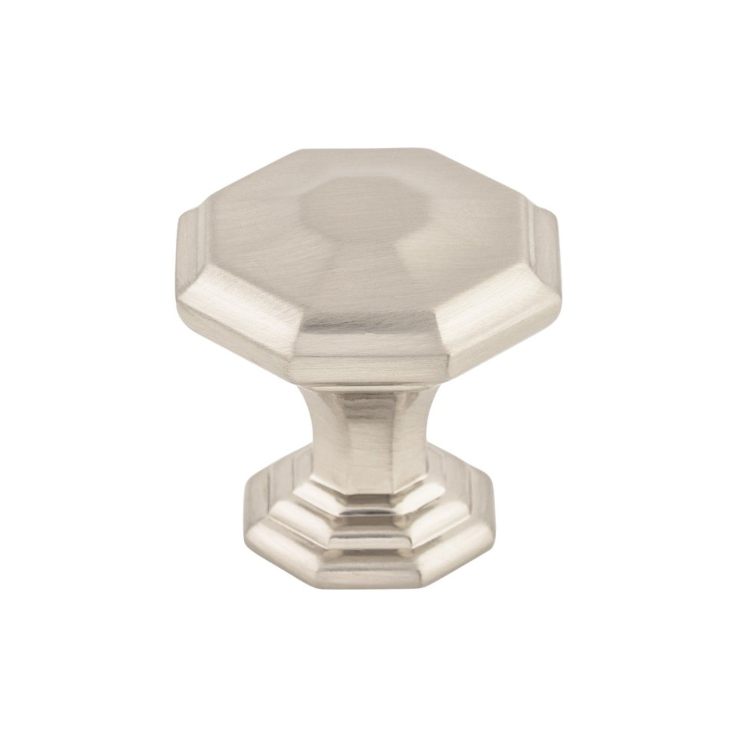 TOP KNOBS TK340BSN Chalet 1 1/8" Diameter Round Knob - Brushed Satin Nickel