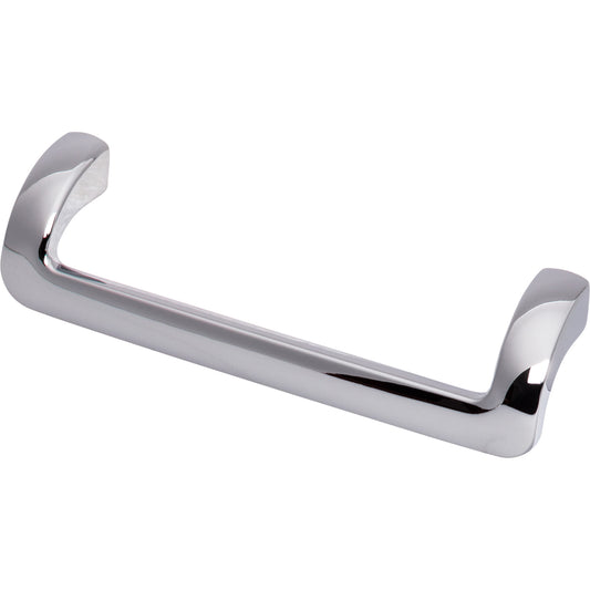 TOP KNOBS TK951PC Kentfield 5 1/16" Center to Center Drop Handle , Polished Chrome