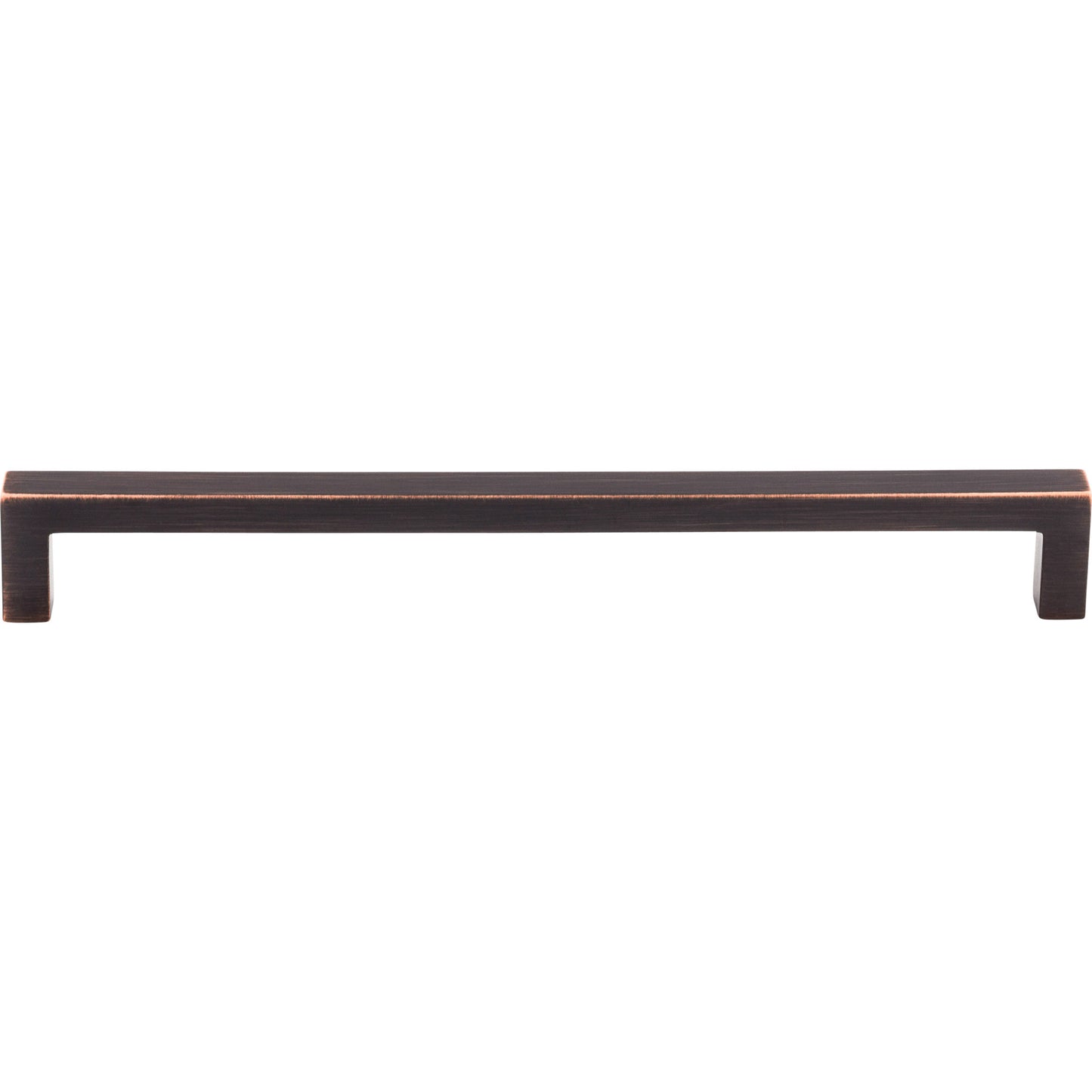 TOP KNOBS M1836 Square Bar 8 13/16" Center to Center Bar Pull - Tuscan Bronze