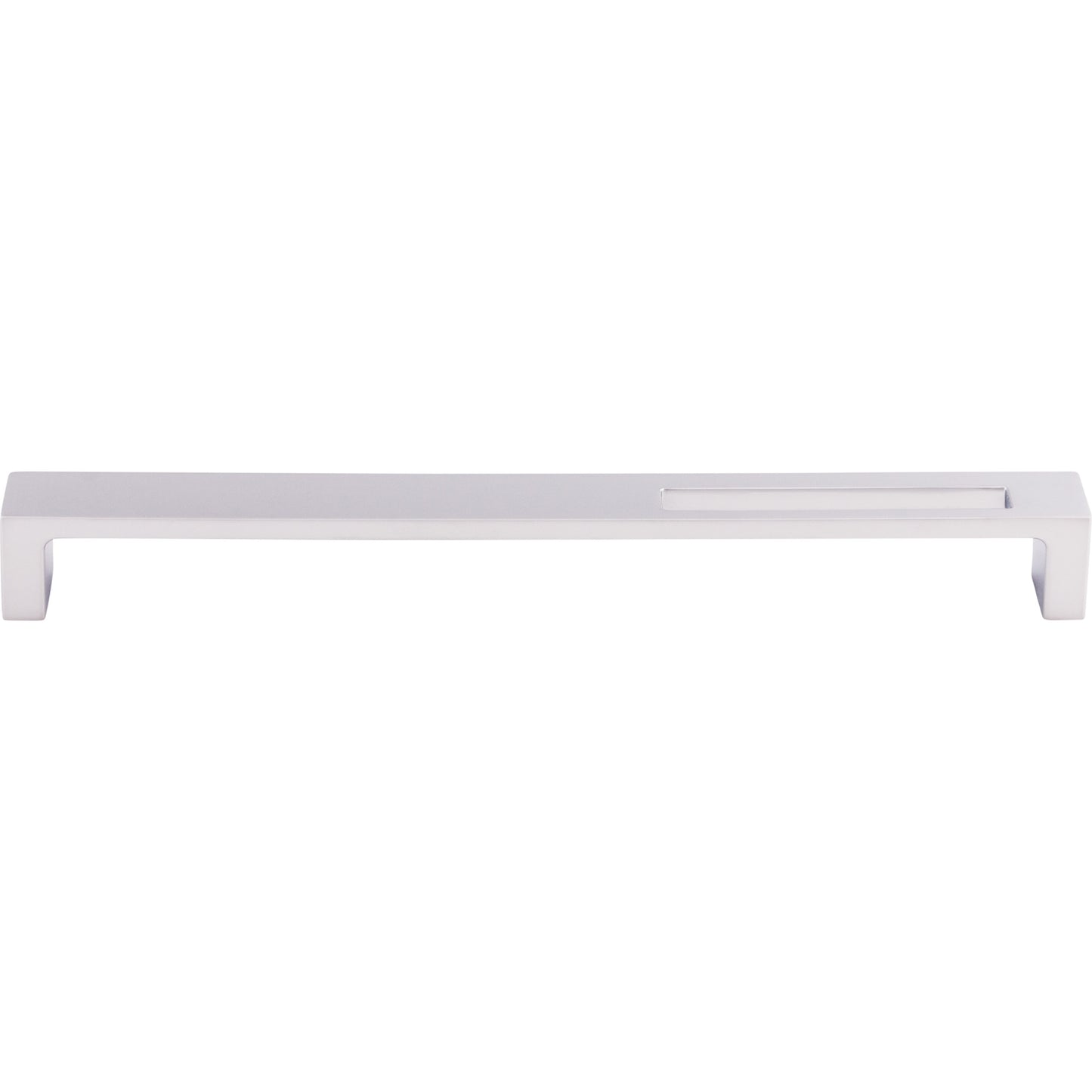 TOP KNOBS TK268ALU Modern Metro Slot 9" Center to Center Bar Pull - Aluminum