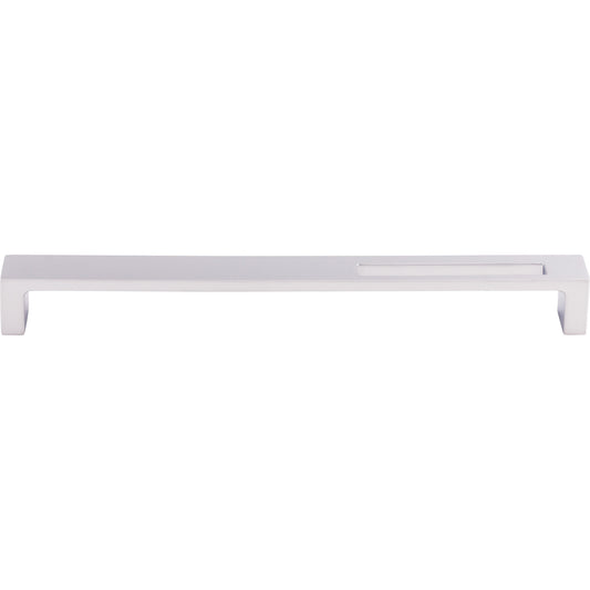 TOP KNOBS TK268ALU Modern Metro Slot 9" Center to Center Bar Pull - Aluminum