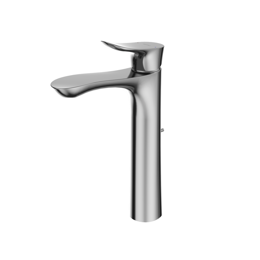 TOTO TLG01307U#CP Go 1.2 Gpm Single Handle Vessel Bathroom Sink Faucet With Comfort Glide Technology - Polished Chrome