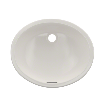 TOTO LT579G#11 Rendezvous Oval Undermount Bathroom Sink With Cefiontect - Colonial White