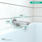 HANSGROHE 31494001 Metris Tub Spout - Chrome
