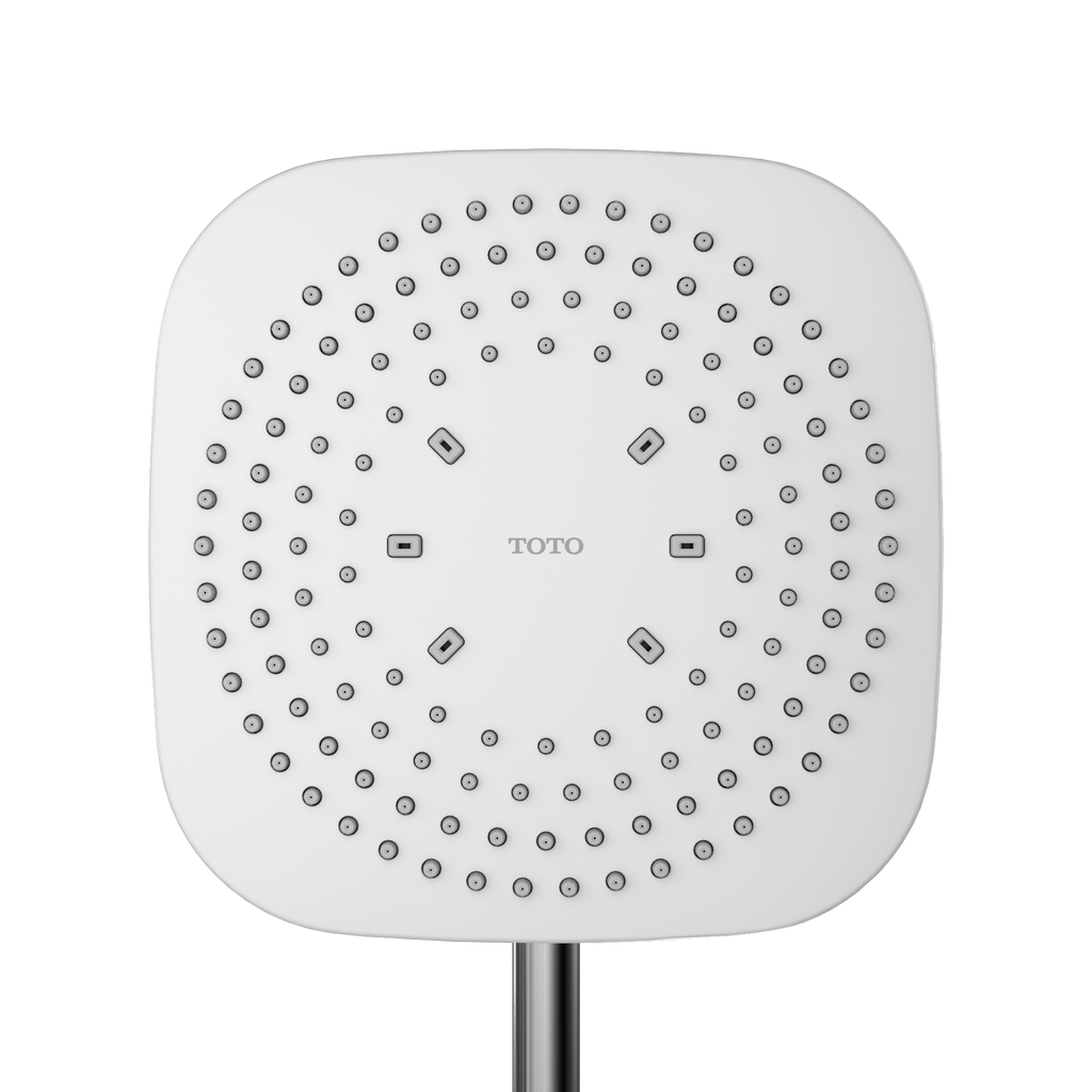 TOTO TBW02003U1#CP G Series 2.5 Gpm Single Spray 8.5 Inch Square Showerhead With Comfort Wave Technology - Polished Chrome