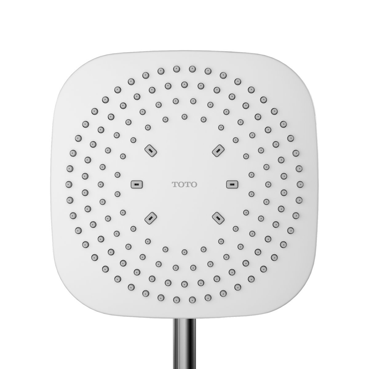 TOTO TBW02003U1#CP G Series 2.5 Gpm Single Spray 8.5 Inch Square Showerhead With Comfort Wave Technology - Polished Chrome