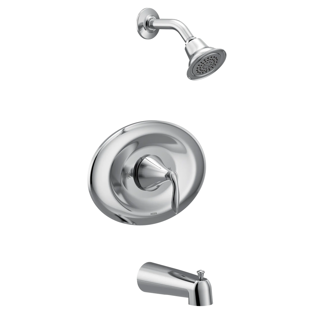MOEN T2137EP Eva Posi-Temp Eco-Performance Tub/Shower - Chrome