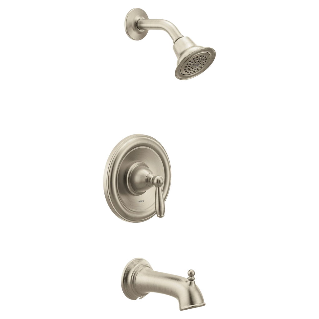 MOEN T2153EPBN Brantford Posi-Temp Eco-Performance Tub/Shower - Brushed Nickel