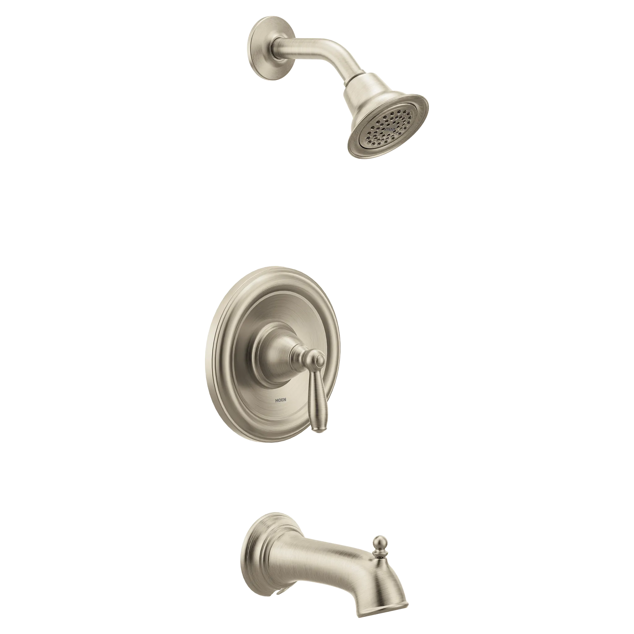 MOEN T2153EPBN Brantford Posi-Temp Eco-Performance Tub/Shower - Brushed Nickel