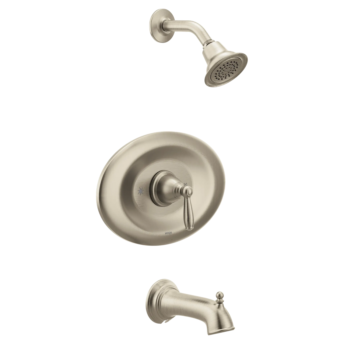 MOEN T2157EPBN Brantford Posi-Temp Eco-Performance Tub/Shower - Brushed Nickel