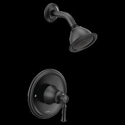 MOEN T2182BL Dartmoor  Posi-Temp(R) Shower Only In Matte Black