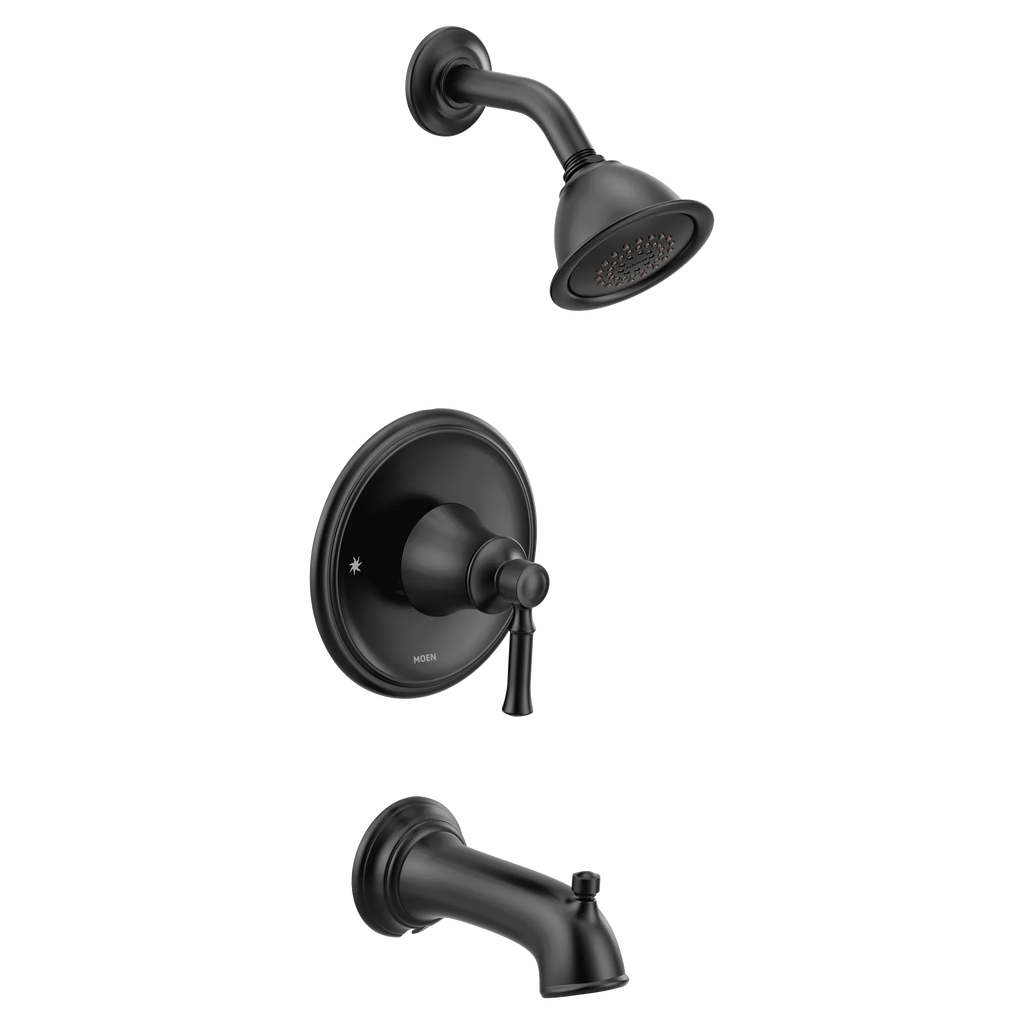 MOEN T2183EPBL Dartmoor Posi-Temp Tub/Shower - Matte Black