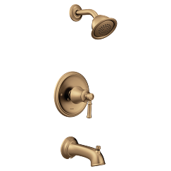 MOEN T2183BZG Dartmoor Bronzed gold (bzg) Posi-Temp(R) tub/shower