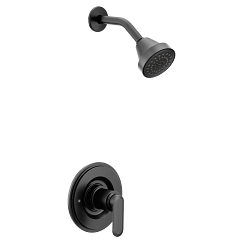 MOEN T2222EPBL Greenfield Posi-Temp Shower Only - Matte Black