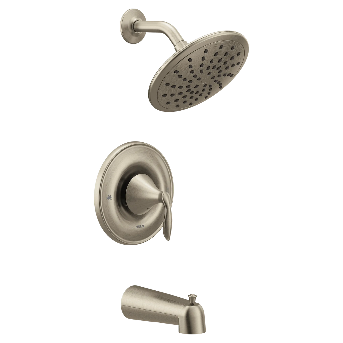 MOEN T2233EPBN Eva Posi-Temp Eco-Performance Tub/Shower - Brushed Nickel