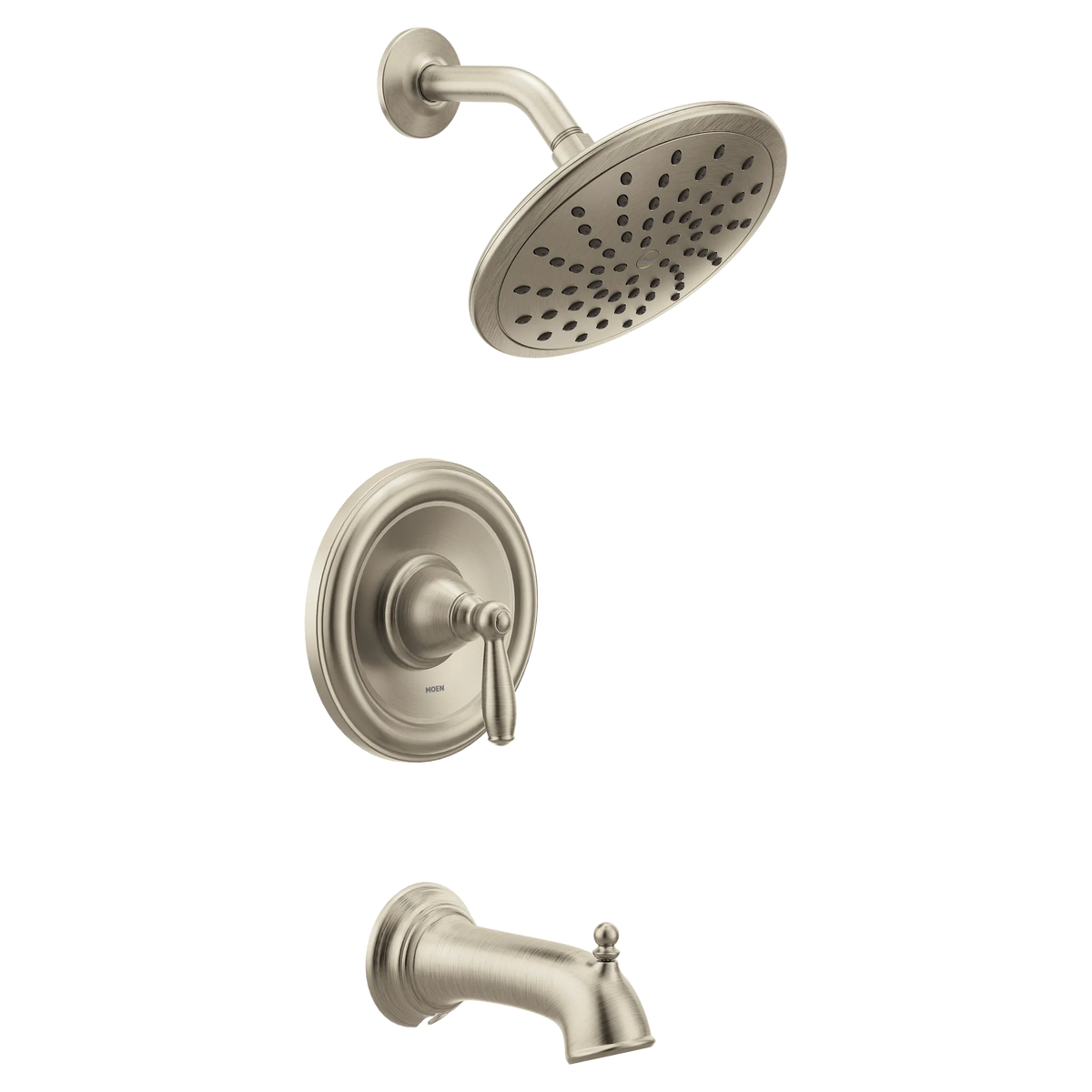 MOEN T2253EPBN Brantford Posi-Temp Eco-Performance Tub/Shower - Brushed Nickel