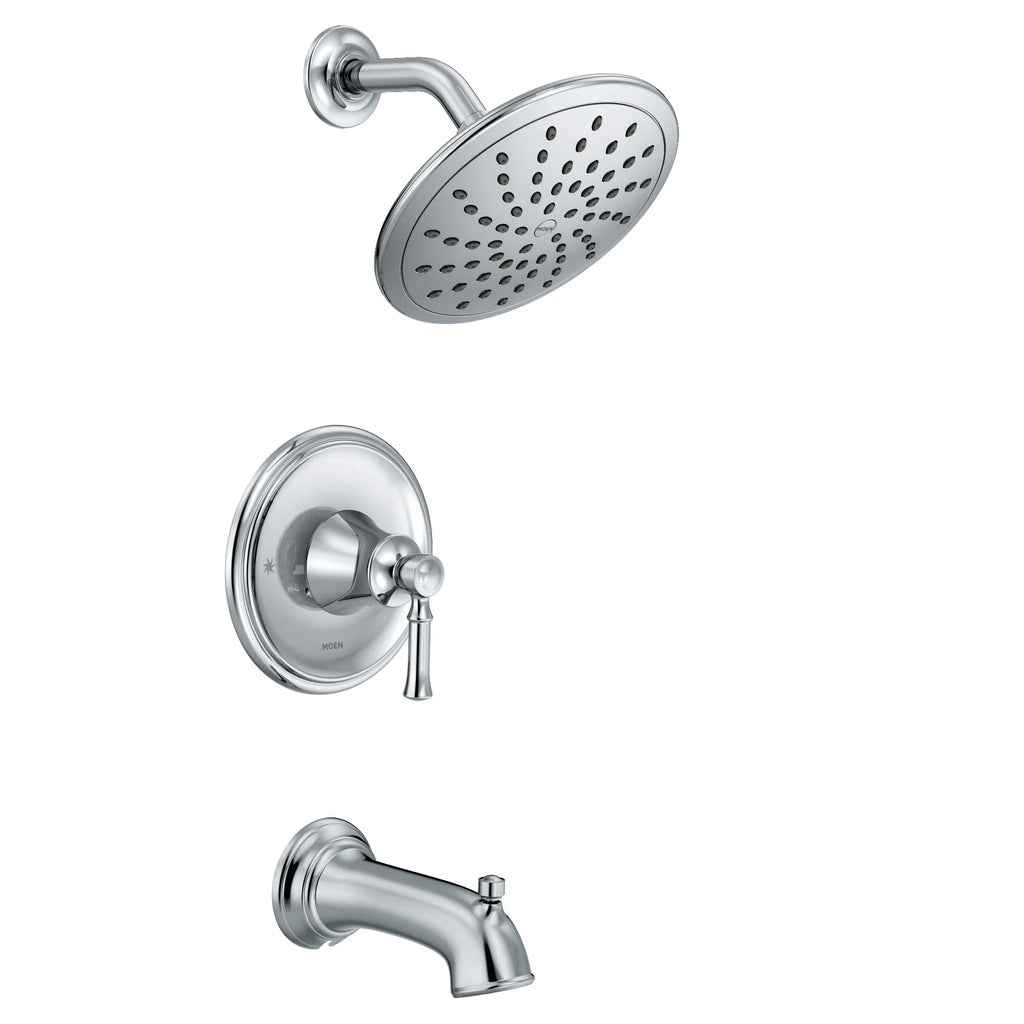 MOEN T2283EP Dartmoor Posi-Temp Eco-Performance Tub/Shower - Chrome