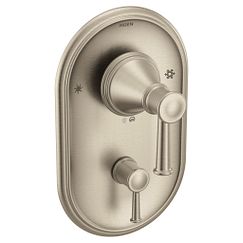 MOEN T2310BN Belfield Posi-Temp with Diverter Valve Trim - Brushed Nickel