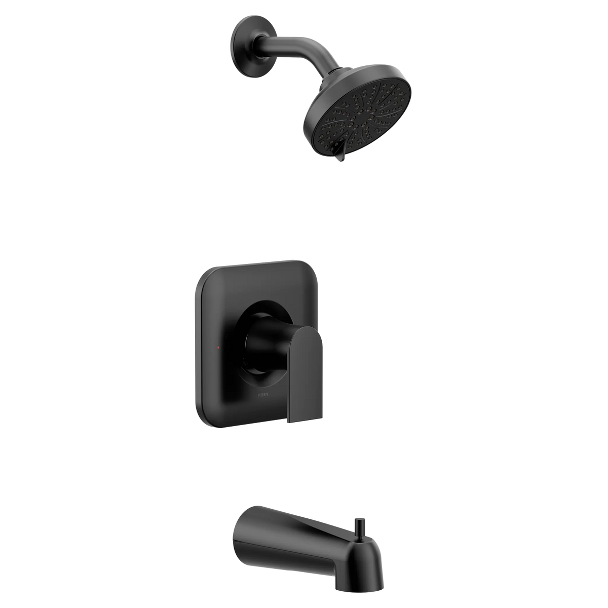 MOEN T2473EPBL Genta Lx Posi-Temp Eco-Performance Tub/Shower - Matte Black
