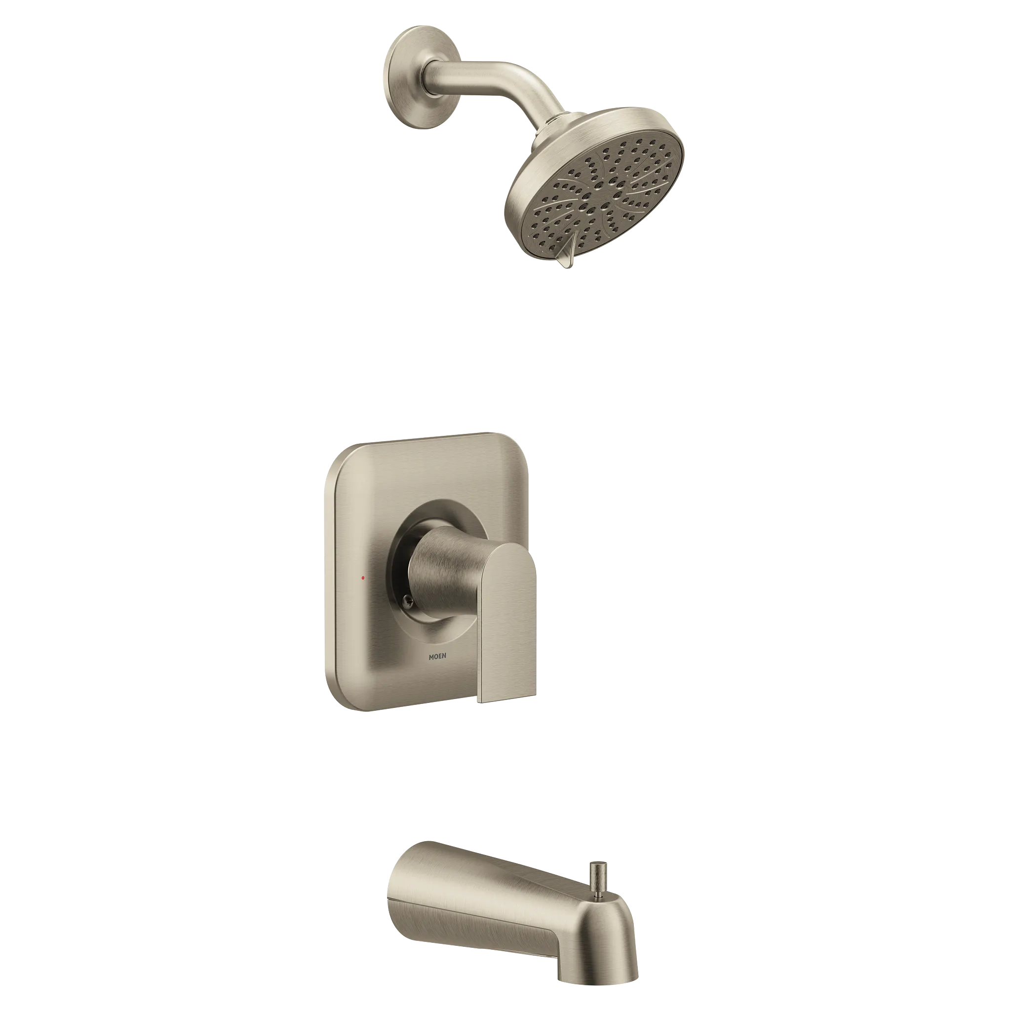 MOEN T2473EPBN Genta Lx Posi-Temp Eco-Performance Tub/Shower - Brushed Nickel
