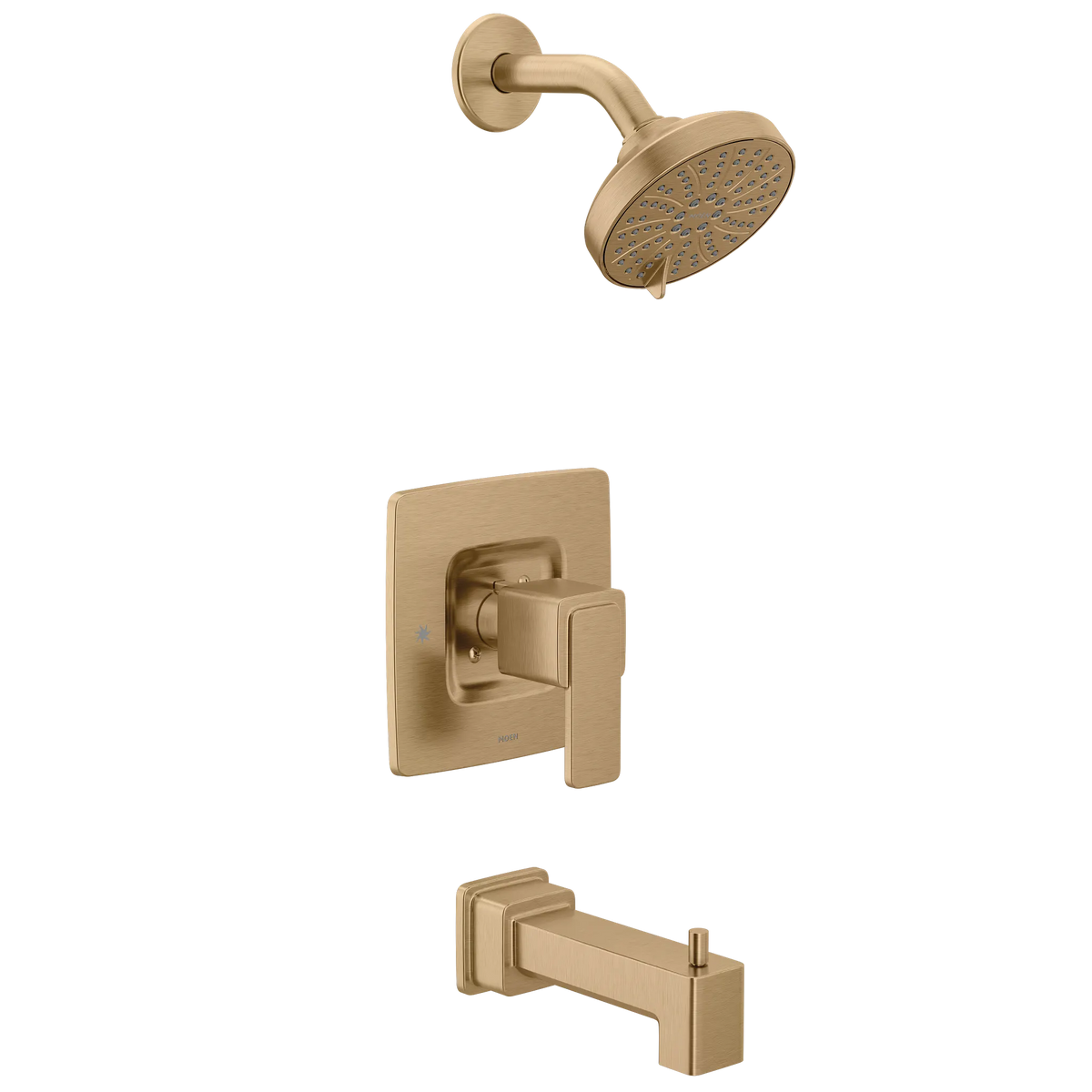 MOEN T2583EPBZG Iver Posi-Temp Tub/Shower - Bronzed Gold