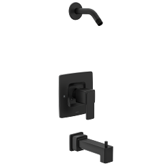 MOEN Iver Matte black Posi-Temp(R) tub/shower - Matte Black, T2583NHBL