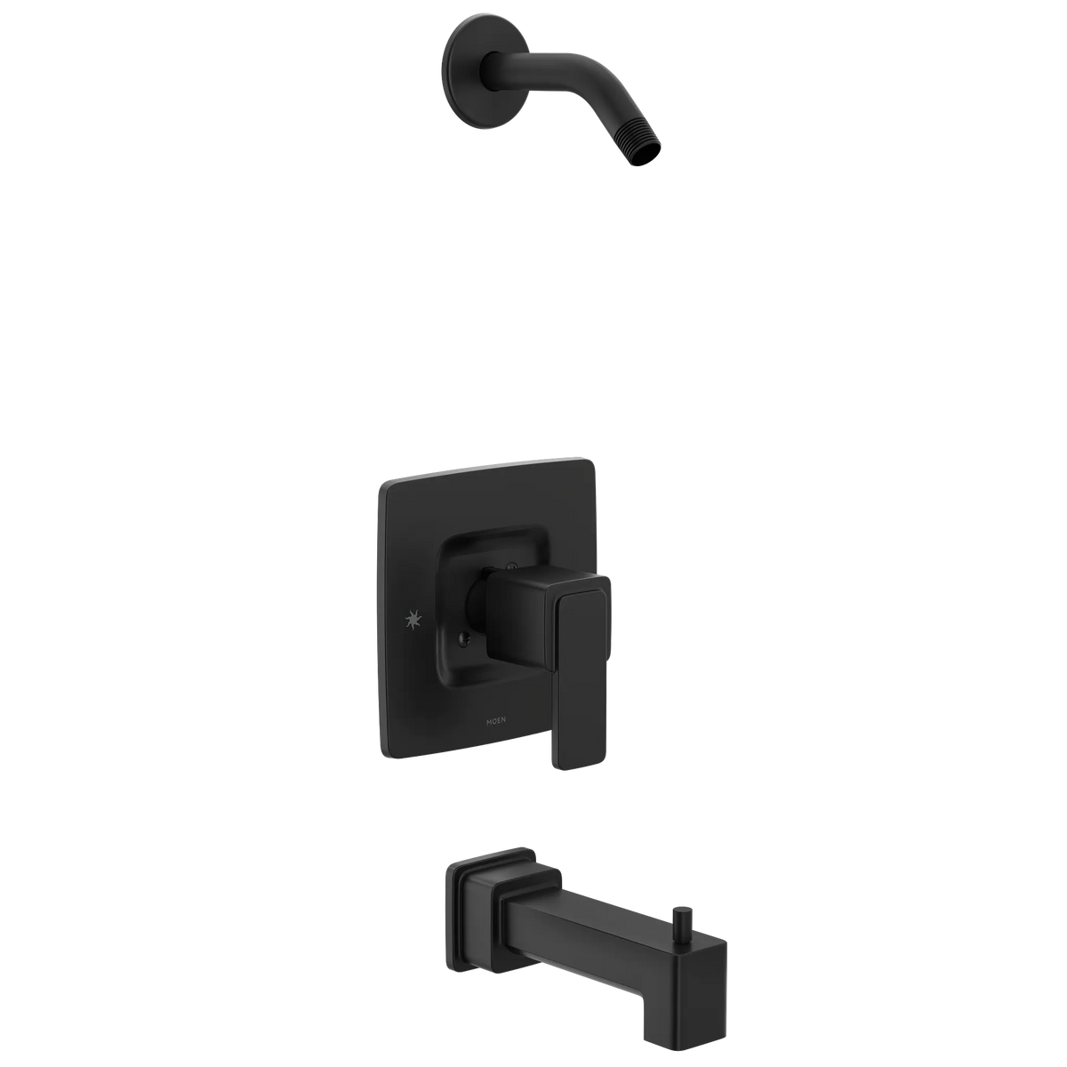 MOEN T2583NHBL Iver Posi-Temp Tub/Shower - Matte Black
