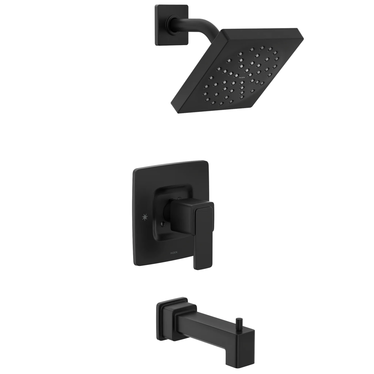 MOEN T2683EPBL Iver Posi-Temp Tub/Shower - Matte Black