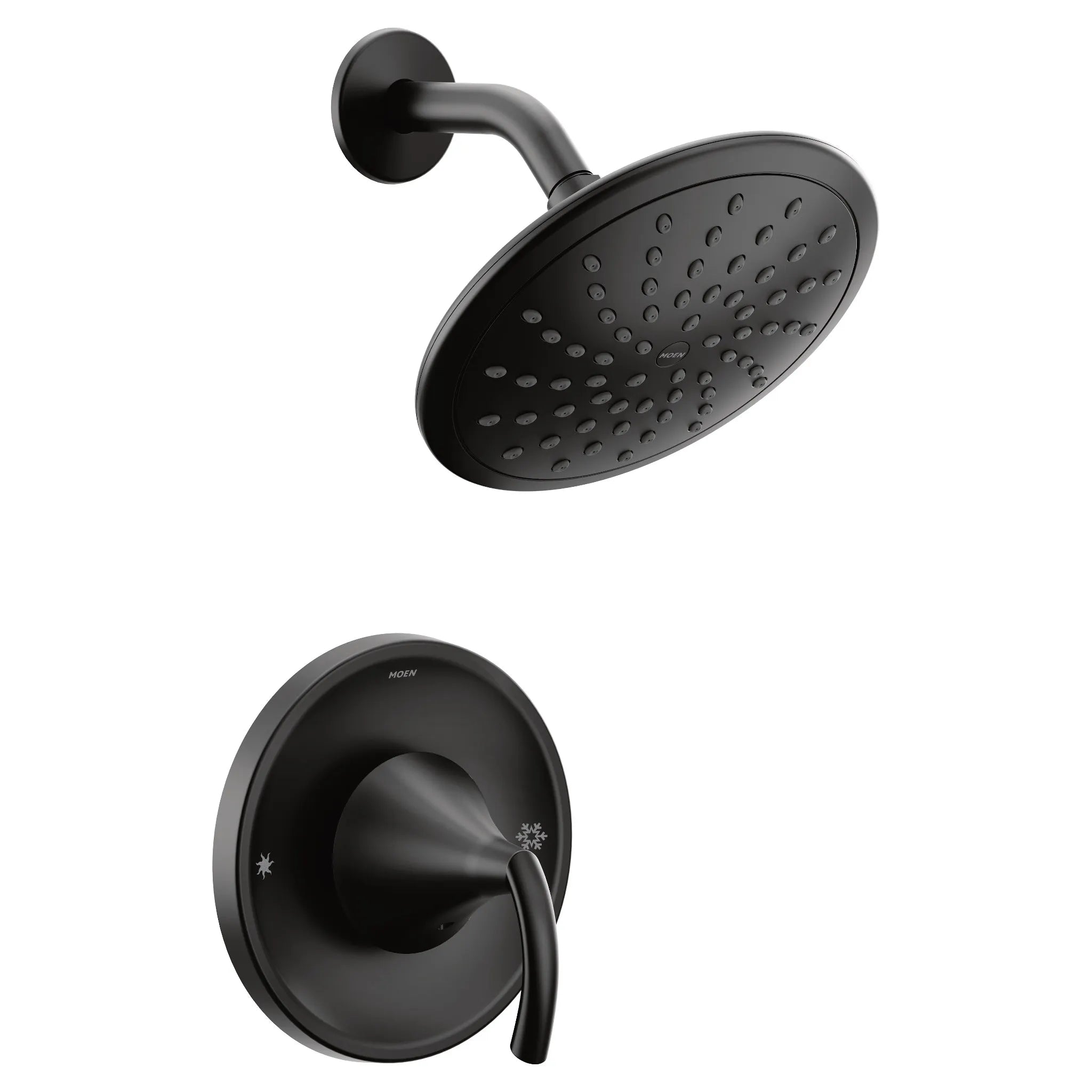 MOEN T2842EPBL Glyde Posi-Temp Shower Only - Matte Black