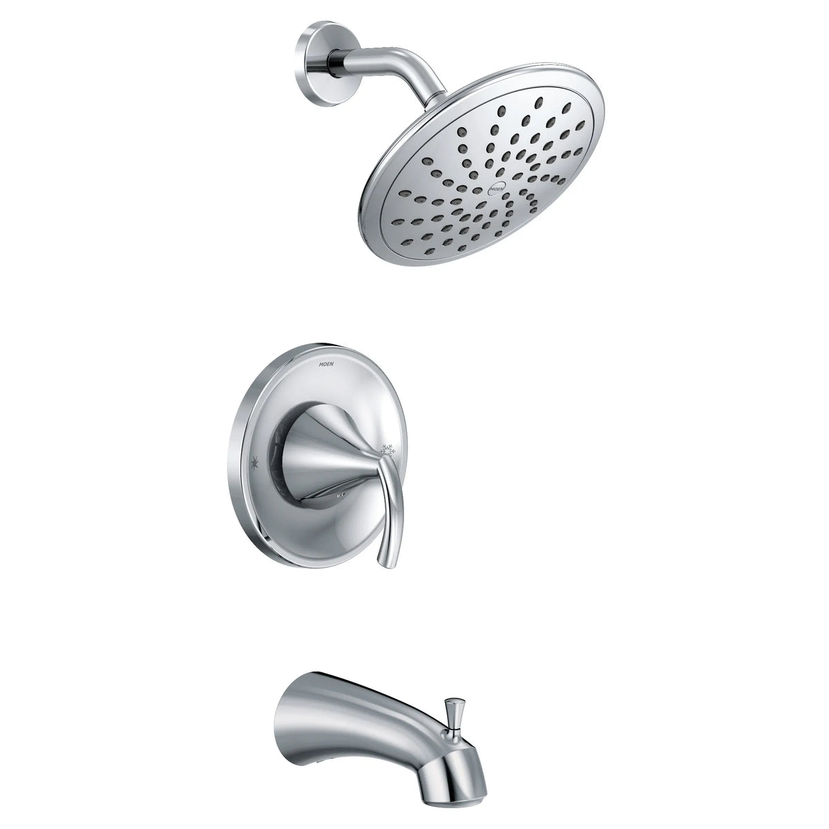 MOEN T2843EP Glyde Posi-Temp Eco-Performance Tub/Shower - Chrome